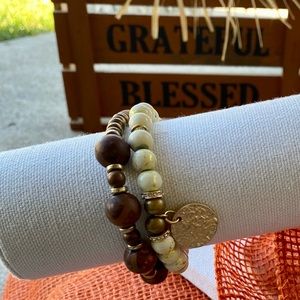 Tigers Eye Bracelet Set